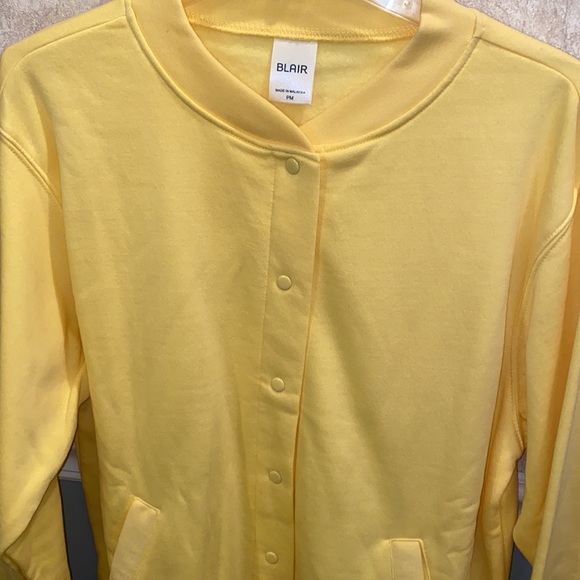 Never Worn Ladies Sweatshirt Snap Jacket Size PM - Picture 5 of 10